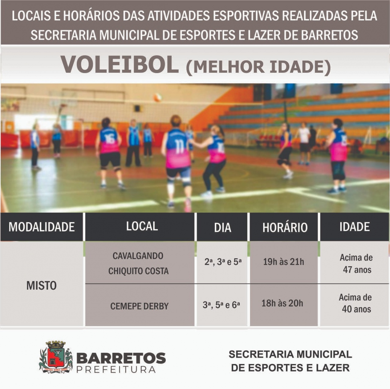 Prefeitura retoma atividades esportivas em Paraibuna com os